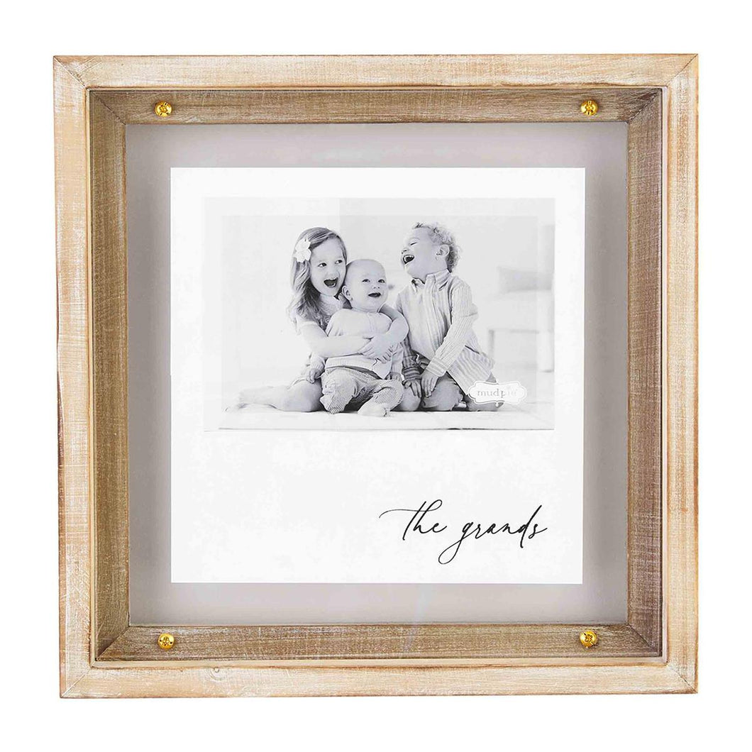 Mudpie Grands Wood and Brass Frame