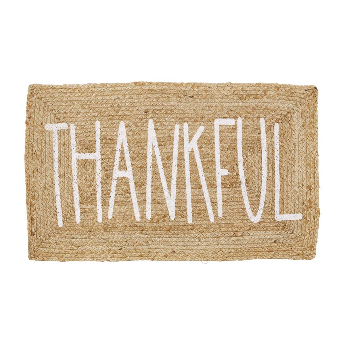 Mudpie Thankful Jute Mat