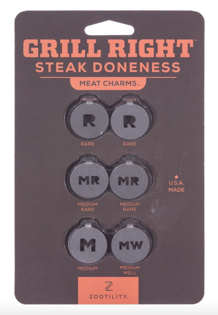 Zootility Grill Right Steak Doneness